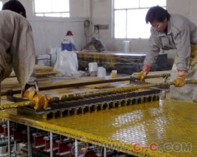 纺织印染厂耐腐蚀玻璃钢格栅盖板